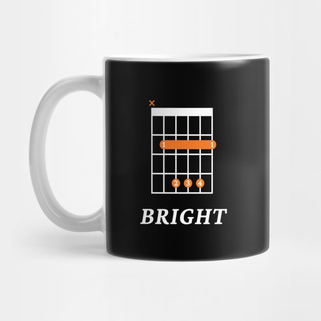 B Bright B Guitar Chord Tab Dark Theme by nightsworthy